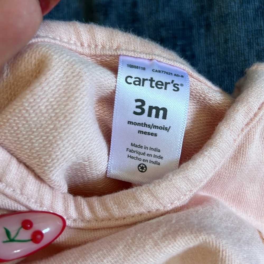 Carter’s Bunny Sweatsuit Outfit - Picture 6 of 6